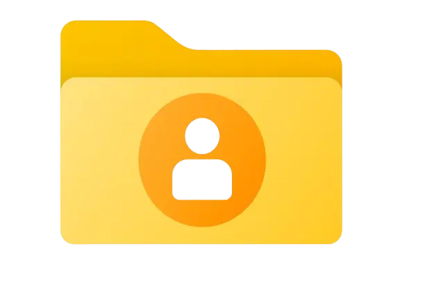 Carpeta digital para almacenar documentos de empleados.