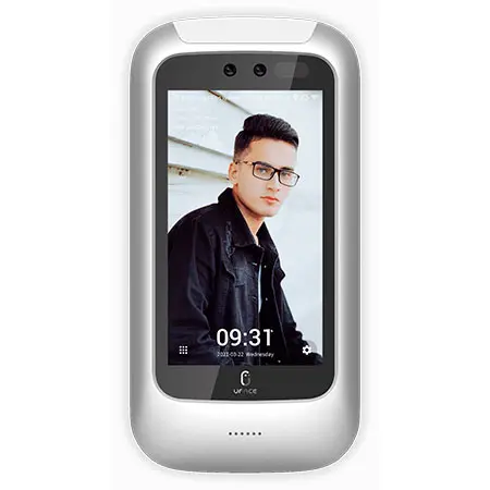 relojes - Reloj biométrico Uface 5 Lite con reconocimiento facial para pequeñas y medianas empresas.