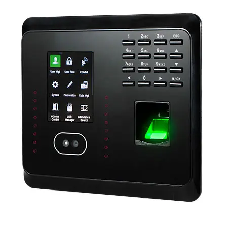 relojes - Dispositivo ZKTeco MB360 con huella digital y reconocimiento facial para control de asistencia.